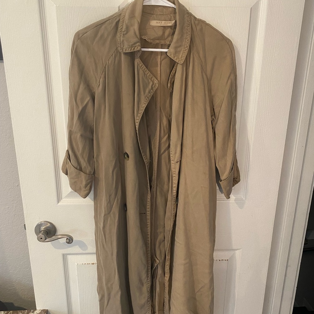 Max Jeans Duster or Light Trench Coat